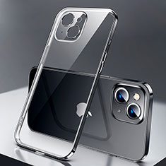 Ultra-thin Transparent TPU Soft Case Cover H01 for Apple iPhone 13 Black