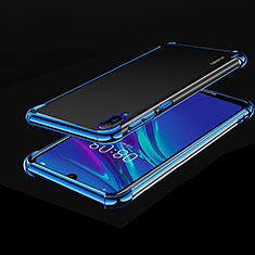 Ultra-thin Transparent TPU Soft Case Cover H01 for Huawei Enjoy 9e Blue