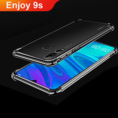 Ultra-thin Transparent TPU Soft Case Cover H01 for Huawei Enjoy 9s Black