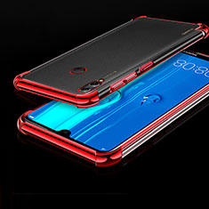 Ultra-thin Transparent TPU Soft Case Cover H01 for Huawei Enjoy Max Red