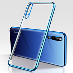 Ultra-thin Transparent TPU Soft Case Cover H01 for Huawei Honor Magic 2 Blue