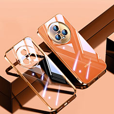 Ultra-thin Transparent TPU Soft Case Cover H01 for Huawei Honor Magic5 5G Orange