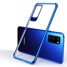 Ultra-thin Transparent TPU Soft Case Cover H01 for Huawei Honor View 30 5G Blue
