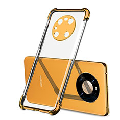 Ultra-thin Transparent TPU Soft Case Cover H01 for Huawei Mate 40 Pro Orange