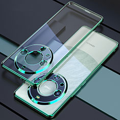 Ultra-thin Transparent TPU Soft Case Cover H01 for Huawei Mate 60 Green