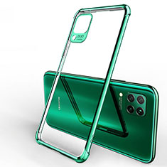 Ultra-thin Transparent TPU Soft Case Cover H01 for Huawei Nova 6 SE Green