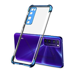 Ultra-thin Transparent TPU Soft Case Cover H01 for Huawei Nova 7 Pro 5G Blue