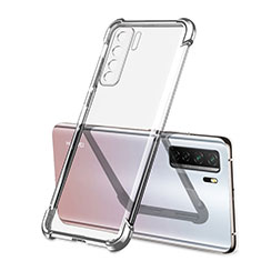 Ultra-thin Transparent TPU Soft Case Cover H01 for Huawei Nova 7 SE 5G Silver