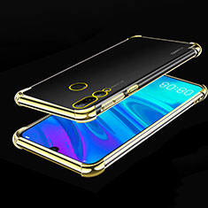 Ultra-thin Transparent TPU Soft Case Cover H01 for Huawei P Smart+ Plus (2019) Gold