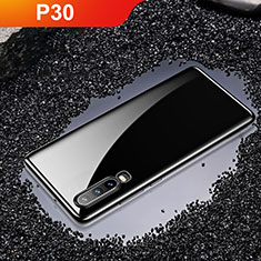 Ultra-thin Transparent TPU Soft Case Cover H01 for Huawei P30 Black