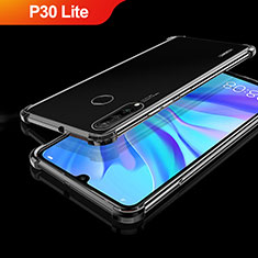 Ultra-thin Transparent TPU Soft Case Cover H01 for Huawei P30 Lite Black