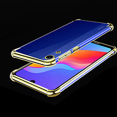 Ultra-thin Transparent TPU Soft Case Cover H01 for Huawei Y6 Prime (2019) Gold