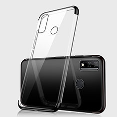 Ultra-thin Transparent TPU Soft Case Cover H01 for Huawei Y8s Black