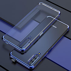 Ultra-thin Transparent TPU Soft Case Cover H01 for Huawei Y9s Blue