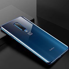 Ultra-thin Transparent TPU Soft Case Cover H01 for OnePlus 8 Blue