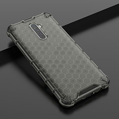 Ultra-thin Transparent TPU Soft Case Cover H01 for Oppo Reno Ace Gray