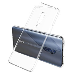 Ultra-thin Transparent TPU Soft Case Cover H01 for Oppo Reno2 Clear