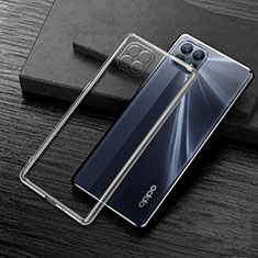Ultra-thin Transparent TPU Soft Case Cover H01 for Oppo Reno4 SE 5G Clear