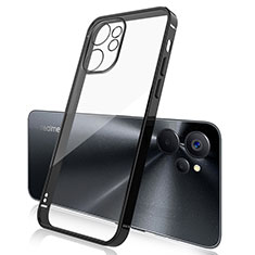 Ultra-thin Transparent TPU Soft Case Cover H01 for Realme 10 5G Black