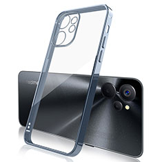 Ultra-thin Transparent TPU Soft Case Cover H01 for Realme 10 5G Blue