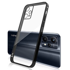 Ultra-thin Transparent TPU Soft Case Cover H01 for Realme 9 5G Black