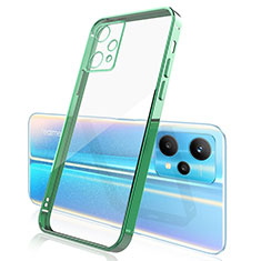 Ultra-thin Transparent TPU Soft Case Cover H01 for Realme 9 5G Green