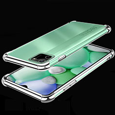 Ultra-thin Transparent TPU Soft Case Cover H01 for Realme C11 Silver