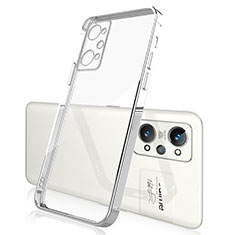 Ultra-thin Transparent TPU Soft Case Cover H01 for Realme GT Neo 3T 5G Silver