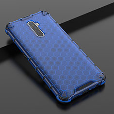 Ultra-thin Transparent TPU Soft Case Cover H01 for Realme X2 Pro Blue