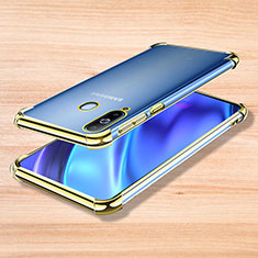 Ultra-thin Transparent TPU Soft Case Cover H01 for Samsung Galaxy A8s SM-G8870 Gold