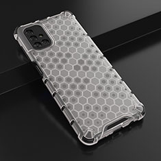 Ultra-thin Transparent TPU Soft Case Cover H01 for Samsung Galaxy M51 White