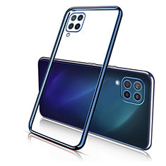 Ultra-thin Transparent TPU Soft Case Cover H01 for Samsung Galaxy M53 5G Blue