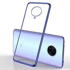 Ultra-thin Transparent TPU Soft Case Cover H01 for Vivo Nex 3 5G Blue