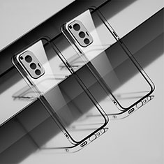 Ultra-thin Transparent TPU Soft Case Cover H01 for Vivo X70 5G Silver