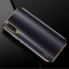 Ultra-thin Transparent TPU Soft Case Cover H01 for Xiaomi CC9e Gold