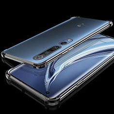 Ultra-thin Transparent TPU Soft Case Cover H01 for Xiaomi Mi 10 Pro Black