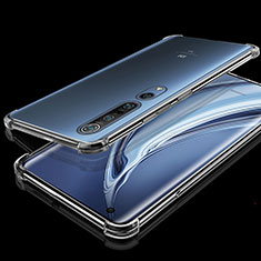 Ultra-thin Transparent TPU Soft Case Cover H01 for Xiaomi Mi 10 Pro Clear
