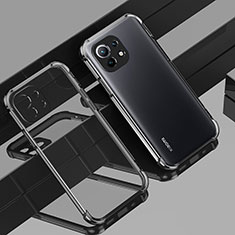 Ultra-thin Transparent TPU Soft Case Cover H01 for Xiaomi Mi 11 5G Black