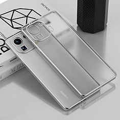 Ultra-thin Transparent TPU Soft Case Cover H01 for Xiaomi Mi 11 Pro 5G Silver
