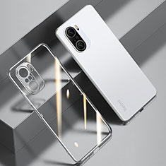 Ultra-thin Transparent TPU Soft Case Cover H01 for Xiaomi Mi 11X Pro 5G Silver