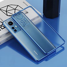 Ultra-thin Transparent TPU Soft Case Cover H01 for Xiaomi Mi 12 5G Blue