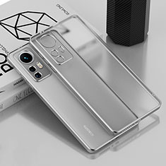 Ultra-thin Transparent TPU Soft Case Cover H01 for Xiaomi Mi 12 5G Silver