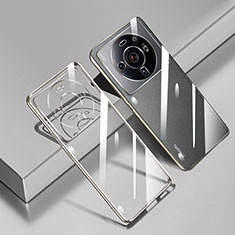 Ultra-thin Transparent TPU Soft Case Cover H01 for Xiaomi Mi 12S Ultra 5G Silver
