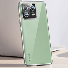 Ultra-thin Transparent TPU Soft Case Cover H01 for Xiaomi Mi 13 Pro 5G Silver