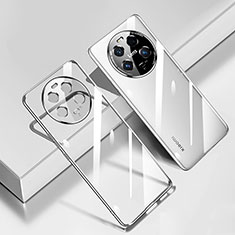 Ultra-thin Transparent TPU Soft Case Cover H01 for Xiaomi Mi 13 Ultra 5G Silver