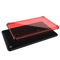 Ultra-thin Transparent TPU Soft Case Cover H01 for Xiaomi Mi Pad 4 Plus 10.1 Red