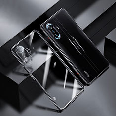 Ultra-thin Transparent TPU Soft Case Cover H01 for Xiaomi Poco F3 GT 5G Black