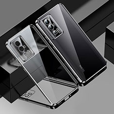 Ultra-thin Transparent TPU Soft Case Cover H01 for Xiaomi Poco F5 Pro 5G Black
