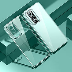 Ultra-thin Transparent TPU Soft Case Cover H01 for Xiaomi Poco F5 Pro 5G Green