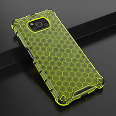 Ultra-thin Transparent TPU Soft Case Cover H01 for Xiaomi Poco X3 Green